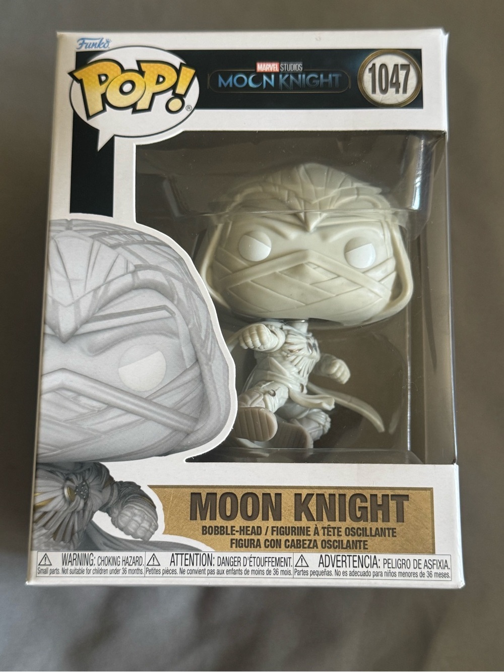 Funko Pop Marvel Moon Knight #1047 Vinyl Figure 2022